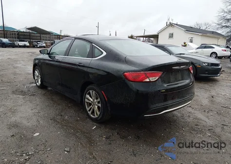 2015 Chrysler 200 Limited из США, поврежденный, VIN 1C3CCCAB2FN661129